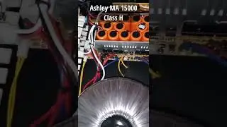 power amplifier ashley MA15000 Class H - type tertinggi di kelasnya 2025