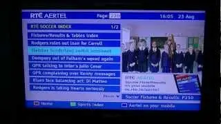 Triax TR212 & TR212S Saorview Box - Digital Teletext & Subtitles