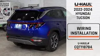 2022-2024 Hyundai Tucson | U-Haul Trailer Wiring Harness Installation | CQT118784