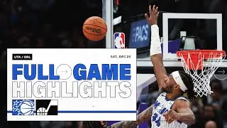 FULL GAME HIGHLIGHTS: ORLANDO MAGIC  VS.UTAH JAZZ 12.20.25