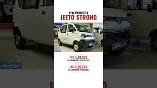 Mahindra Jeeto mini Van