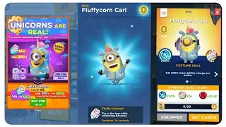 💘 Fluffycorn Carl 💖 Unlock In Minion Rush