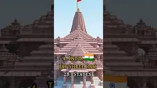 Top 10 Country  With The Highest Number Of States In The World 🌍 || #top10 #viral #shorts