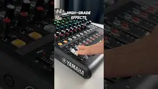 Power Meets Precision ⚡🎚️ | Yamaha MG12X #yamahamg12x #proaudio  #musicproduction #soundcity