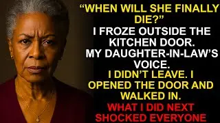 My Daughter in Law When Will She Finally Die &mdash; I Heard It & Opened the Door