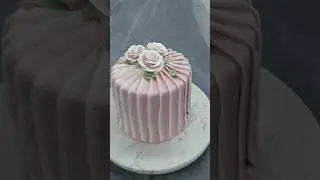 Easy cake decorating skill you can master |Rose cake idea#trending#shorts #cakedecorating#cakedesign