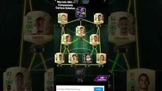 MADFUT22 Marcelo SBC Solution // Campeonata Carioca #shorts #madfut #madfut22 #madfutvideos #soccer