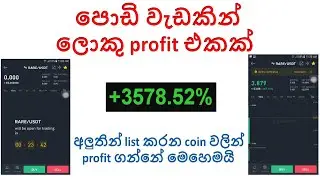 How to take profit binance new listing coin | how to buy coins before listing on binance | new coin