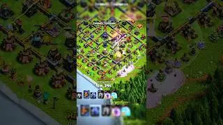 TH15 BROOM WITCH ATTACK STRATEGY IN COC #shorts #youtubeshorts #supercell #coc #pleasesubscribe