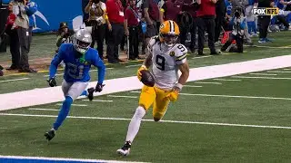 Jordan Love ➡️ Christian Watson for a 51-YARD touchdown vs. Lions on Thanksgiving
