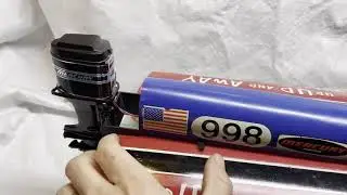 K&B Aurora Mercury Championship Racing Boat - &ldquo;Up Up and Away&rdquo; Vintage Toy Boat
