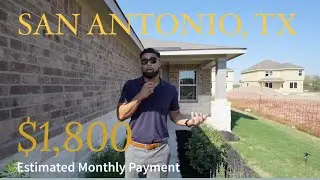 MODERN NEW HOME 4 Bedroom for Sale under $280k in San Antonio TX
