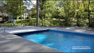 Automatic Pool Cover's 365 Installation for Fiberglass Pools | Post-Pour Phase
