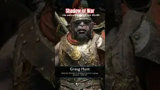 Pro Tip: Never fight a Graug alone | Shadow of War Gameplay