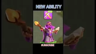 NEW WARDEN ABILITY ❤️ -#coc#clashofclans#warden#newability#gaming#games#new#viral#reels#shorts
