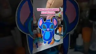 Transformei o Stitch em um Boneco de Papel Pendurado #fa&ccedil;avoc&ecirc;mesmo