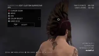 AJ Punk's hair dye