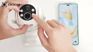 COCOCAM 2K Camera Surveillance WiFi Exterieure sans Fil Double