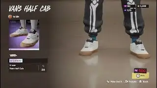 Skate 4 shop today WHITE VANS HALF CAB - 01/19/2026