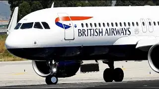 BRAND NEW | British Airways Airbus A320neo Takeoff From Barcelona El Prat Airport