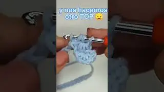 PUNTO ESTRELLA a CROCHET 😍⭐#crochet #shorts #short#ganchillo#tejido