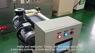 How a PLC controller work in the vacuum system ? #vacuumpumps #vacuumsystem