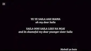 SAILA LYRICS TRANSLATION