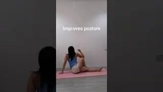Seated Spinal Twist Benefits #shorts #seatedtwist
