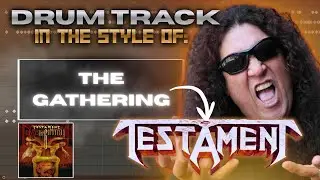 🥁 Testament Style Drum Track 191 BPM | Free WAV Download