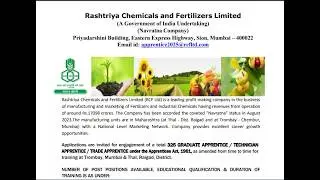 Step-by-Step Guide to RCFL Apprentice Recruitment 2025