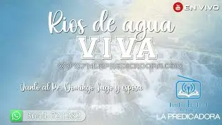 Programa en Vivo 🔴 Ríos de Agua Viva junto al Pastor Domingo Lugo y Esposa 24-12-2025