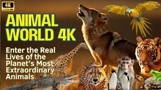 Animal World 4K: Enter the Real Lives of the Planet&rsquo;s Most Extraordinary Animals, Wildlife, No Ads