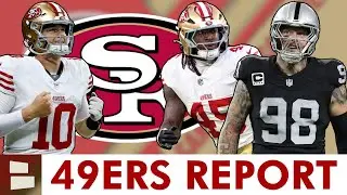 49ers Rumors: Mac Jones Trade To Raiders For Maxx Crosby? Brock Purdy, Give Nick Martin Reps Q&A