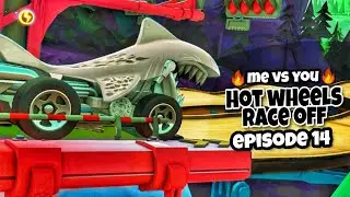 🔥EPISODE NO - 14🔥 HOT WHEELS RACE OFF 🔥MUTLIPLAER MODE🔥 ME VS YOU - MY TURN 😛 HUTCH GAMES
