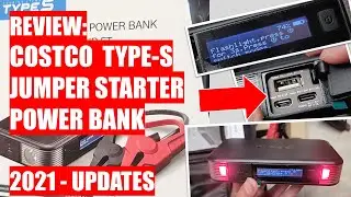 REVIEW: Costco Type S Jumper & Power Bank (2021 Updated Version)