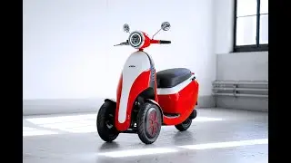 Microletta, scooter a tre ruote completamente elettrico