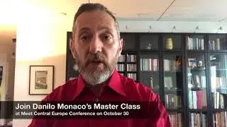 Join Danilo Monaco's Master Class at Meet Central Europe 2018 conference