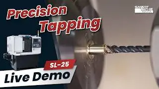 How to Efficiently Machine Small Parts with the SL 25 and Side Dual Power Head?
