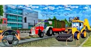 22 wheels tipper truck simulator gameplay truck driving game play real life driving gameplay 3d game