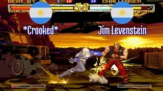 FT5 @garou: *Crooked* (AR) vs Jim Levenstein (AR) [Garou Mark of the Wolves Fightcade] Sep 9
