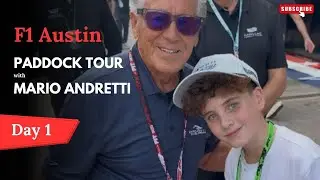 Meeting Racing Legend Mario Andretti | Austin F1 Day 1