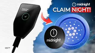 How to Claim NIGHT Tokens Using Trezor + Yoroi  (Tutorial) Midnight's Glacier Drop LIVE! 🔥