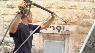 Christian church vandalised in Jerusalem