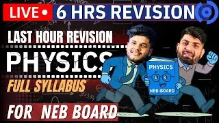 Clamphook One Shot 6 hrs Physics Revision with JN Milan & GB sir