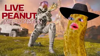 🔴 PEANUT IMPERSONATION LIVE!! // APEX LEGENDS