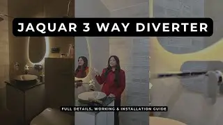 Jaquar 3 Way Diverter | Full Details, Working & Installation Guide #jaquardiverter #jaquar #youtuber