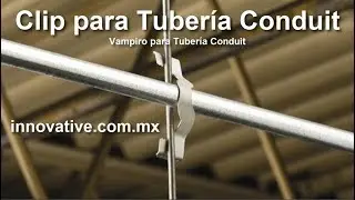 Clip para Tubería Conduit - Vampiro - Instalaciones Electricas - Caddy - Erico - Pentair