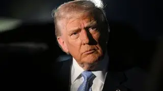 Trump ignores his new approval rating dropping to a low of 38 per cent