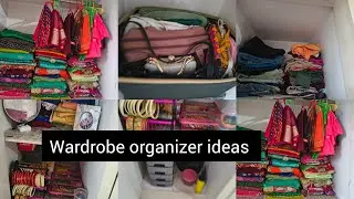 Almari set krne ka tarka / wardrobe organization ideas Almari organization hacks 