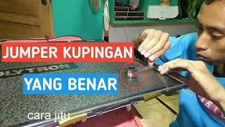 cara jumper kupingan panel tv led